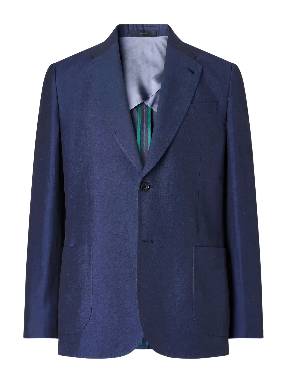Cotton and Linen-Blend Suit Jacket - Men Cotton and Linen-Blend Suit Jacket - Men