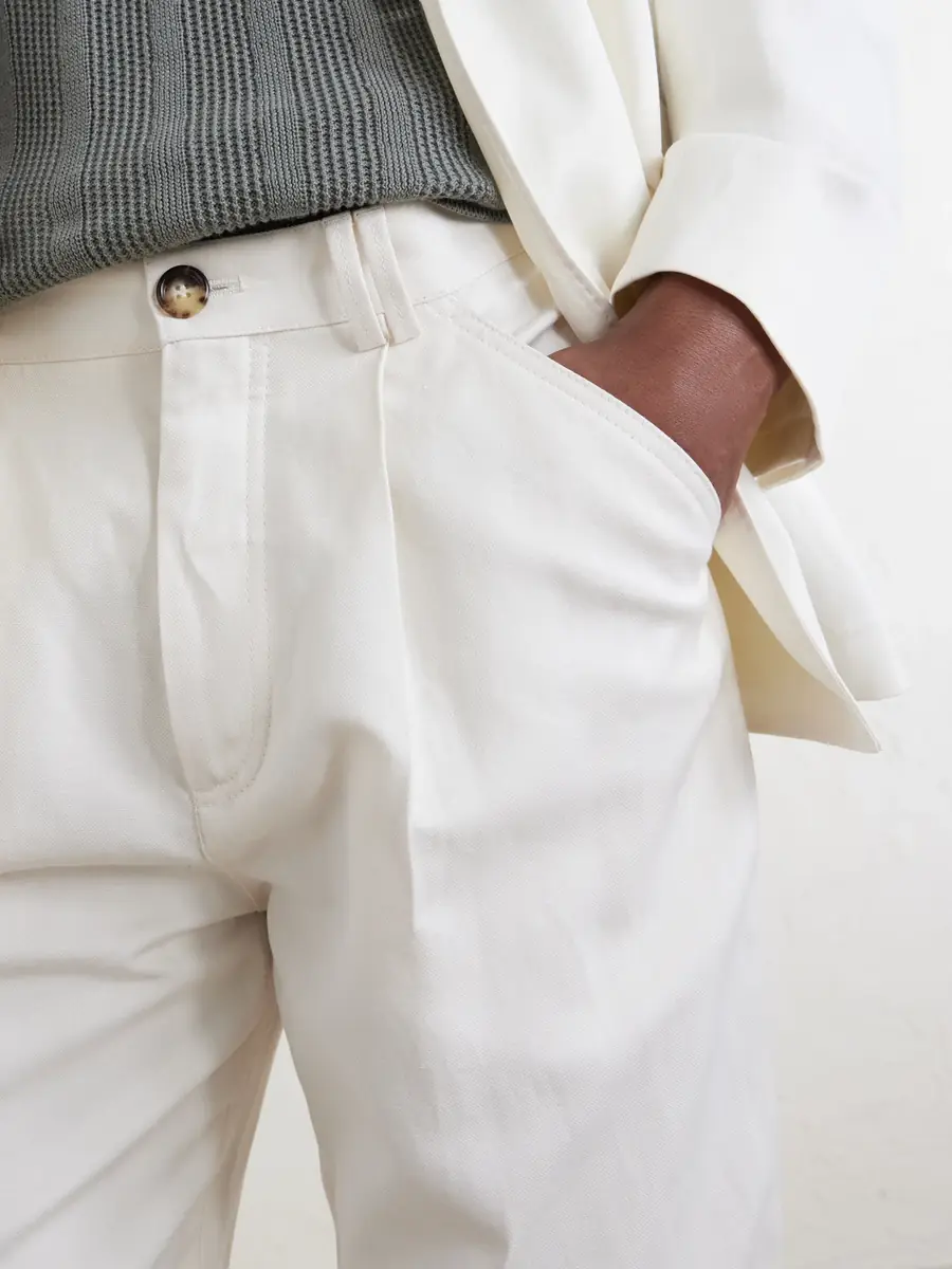 Brunello Cucinelli Slim-Fit Cotton and Linen-Blend Trousers - Men | Thumbnail 5 Brunello Cucinelli Slim-Fit Cotton and Linen-Blend Trousers - Men | Thumbnail 5