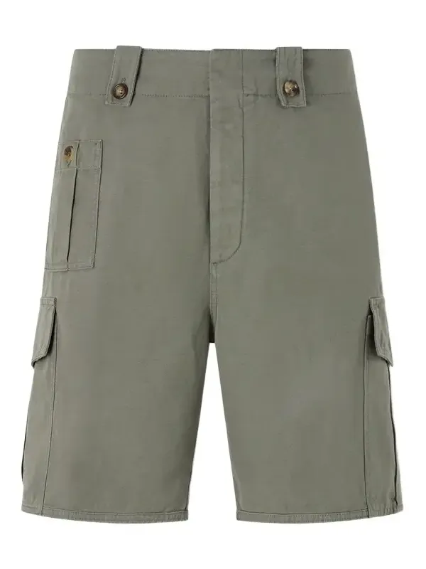 Straight-Leg Cotton and Linen-Blend Canvas Bermuda Shorts - Men