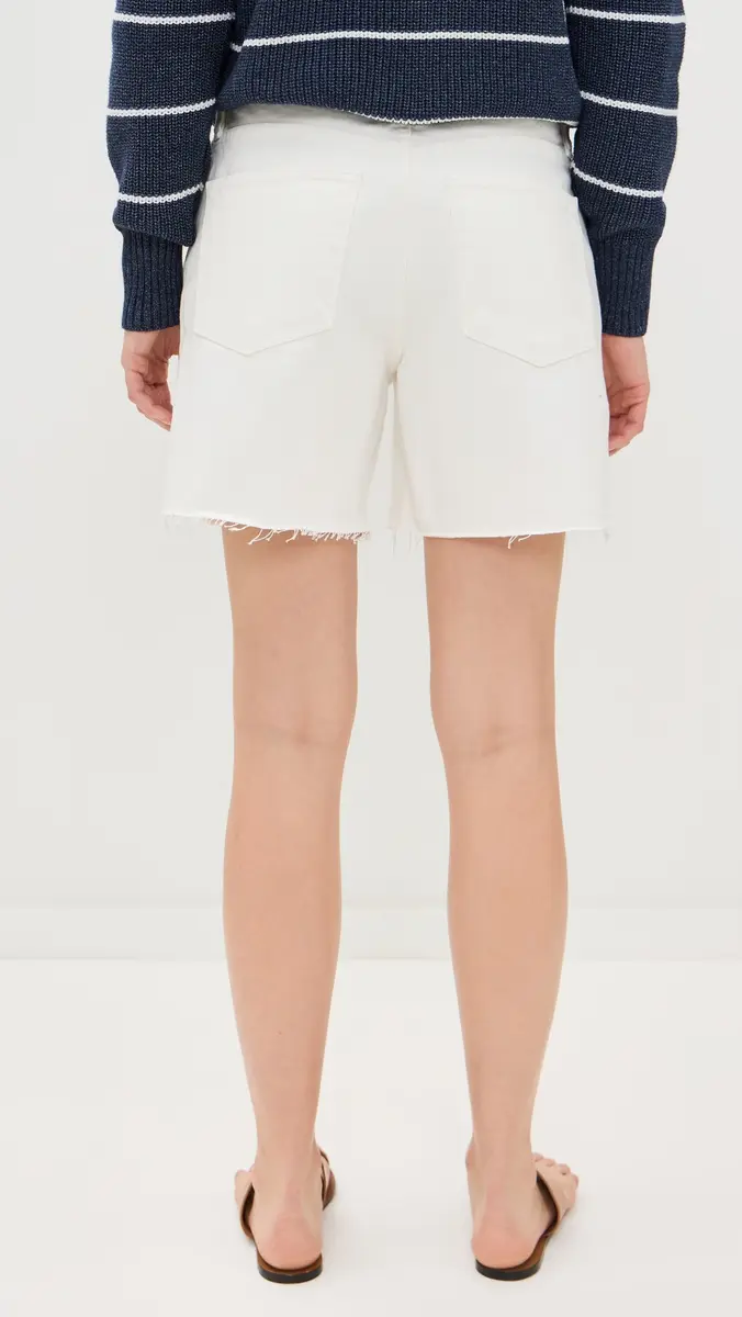 SLVRLAKE Sienna Cut Off Shorts White | Thumbnail 3 SLVRLAKE Sienna Cut Off Shorts White | Thumbnail 3