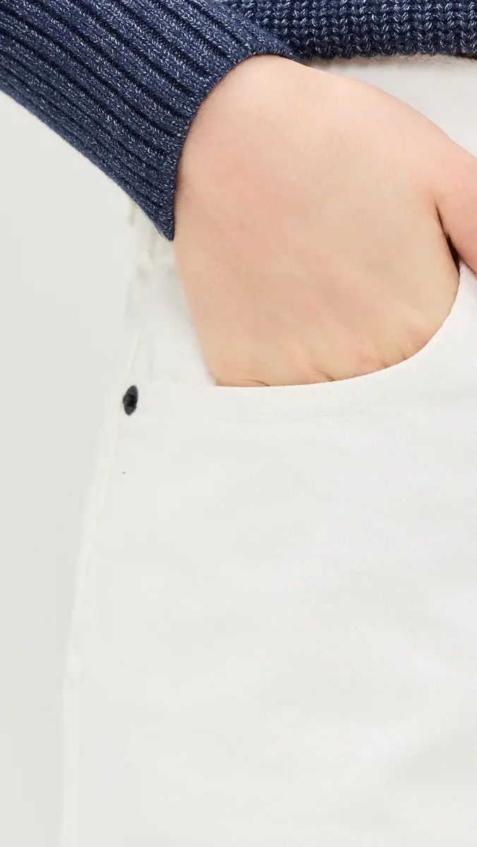 SLVRLAKE Sienna Cut Off Shorts White | Thumbnail 6 SLVRLAKE Sienna Cut Off Shorts White | Thumbnail 6