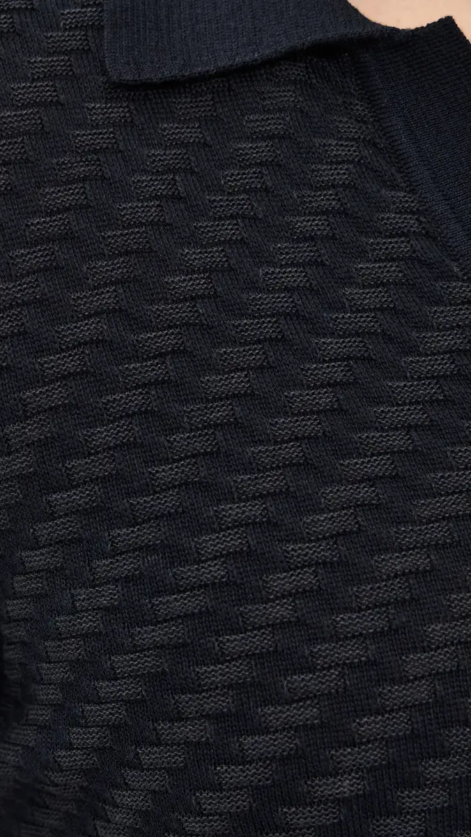 Orlebar Brown Horton Jacquard Polo Night Iris | Thumbnail 6 Orlebar Brown Horton Jacquard Polo Night Iris | Thumbnail 6