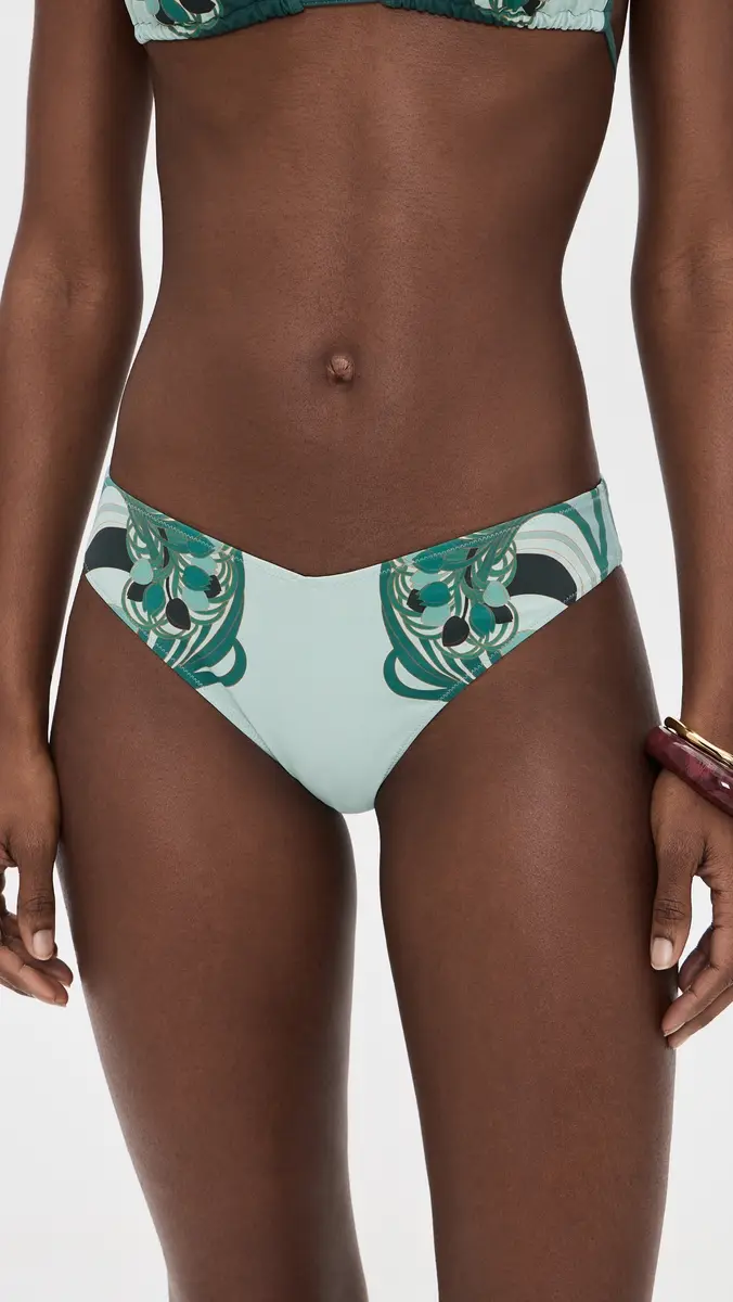 La DoubleJ Mirage Bikini Bottoms Blooming Tulip Placée | Thumbnail 2