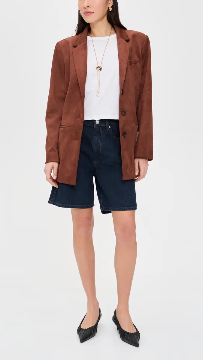 DL1961 Taylor Relaxed High Rise Denim Shorts Night Out | Thumbnail 5 DL1961 Taylor Relaxed High Rise Denim Shorts Night Out | Thumbnail 5