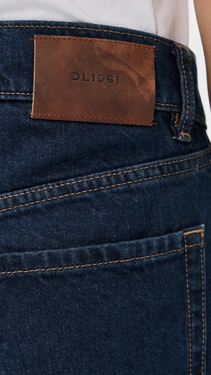 DL1961 Taylor Relaxed High Rise Denim Shorts Night Out | Thumbnail 6 DL1961 Taylor Relaxed High Rise Denim Shorts Night Out | Thumbnail 6
