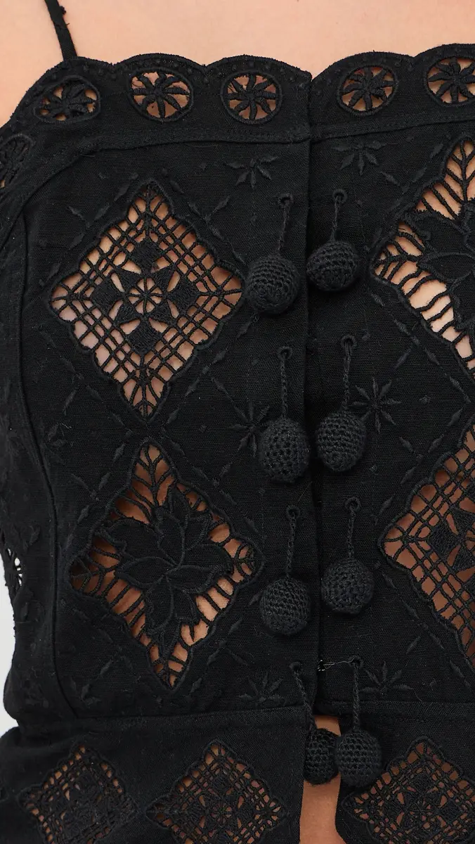 Isabel Marant Nelssy Top Black | Thumbnail 6 Isabel Marant Nelssy Top Black | Thumbnail 6