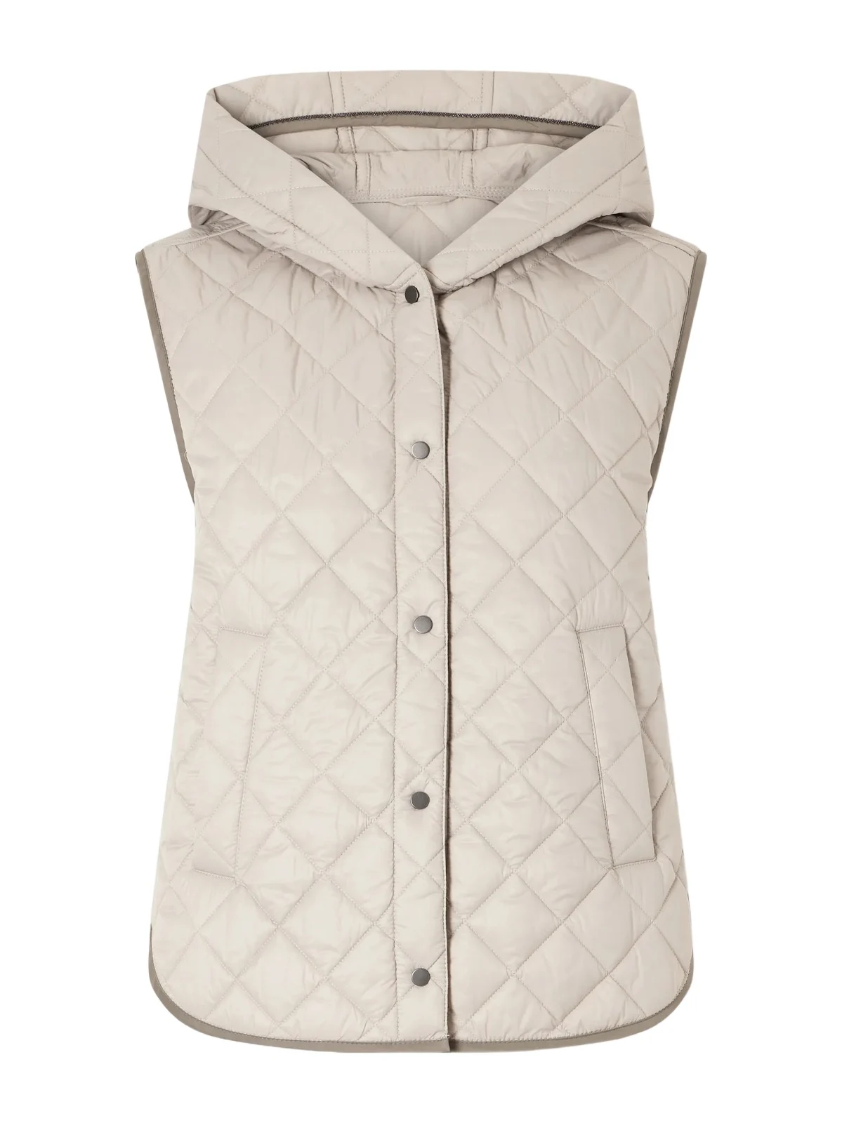 Brunello Cucinelli Hooded Quilted Shell Vest