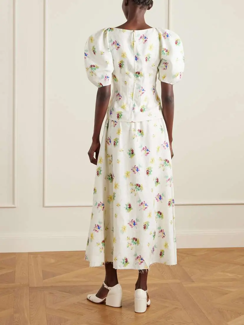 Gabriela Hearst Ayelet Floral-print Linen-twill Blouse | Thumbnail 3 Gabriela Hearst Ayelet Floral-print Linen-twill Blouse | Thumbnail 3