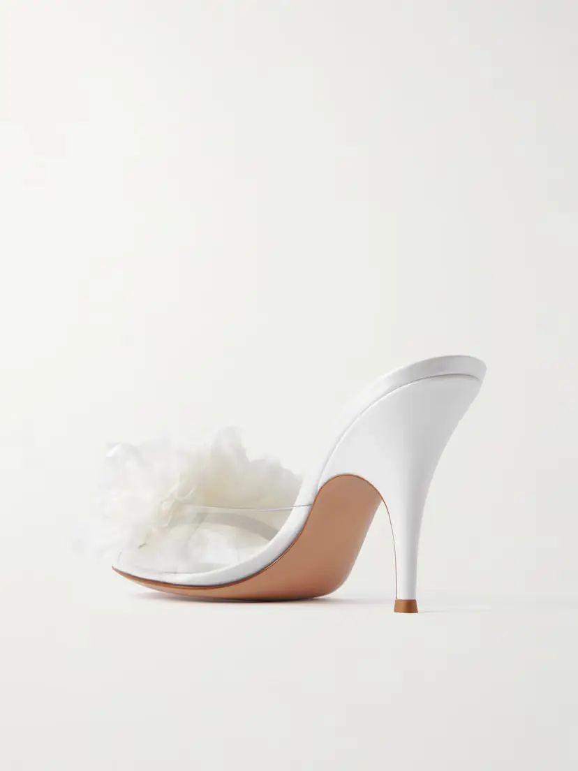 Gianvito Rossi Igea 95 Embellished Pvc Sandals | Thumbnail 3