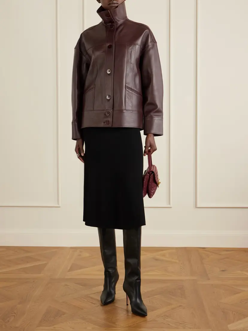 Galvan Paneled Leather Jacket | Thumbnail 2 Galvan Paneled Leather Jacket | Thumbnail 2