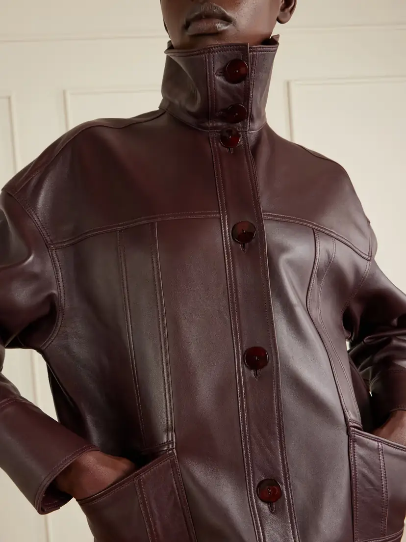 Galvan Paneled Leather Jacket | Thumbnail 4 Galvan Paneled Leather Jacket | Thumbnail 4