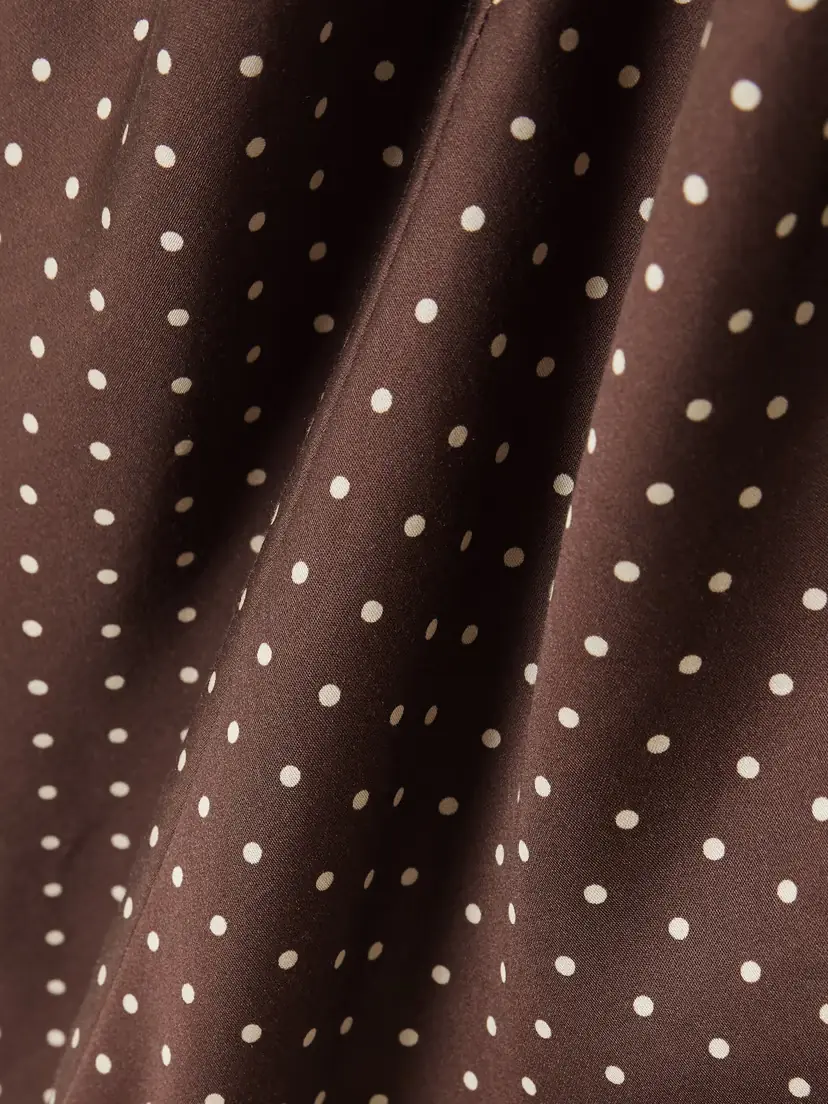 Posse Phoebe Polka-dot Tencel™ Lyocell Halterneck Top | Thumbnail 4 Posse Phoebe Polka-dot Tencel™ Lyocell Halterneck Top | Thumbnail 4