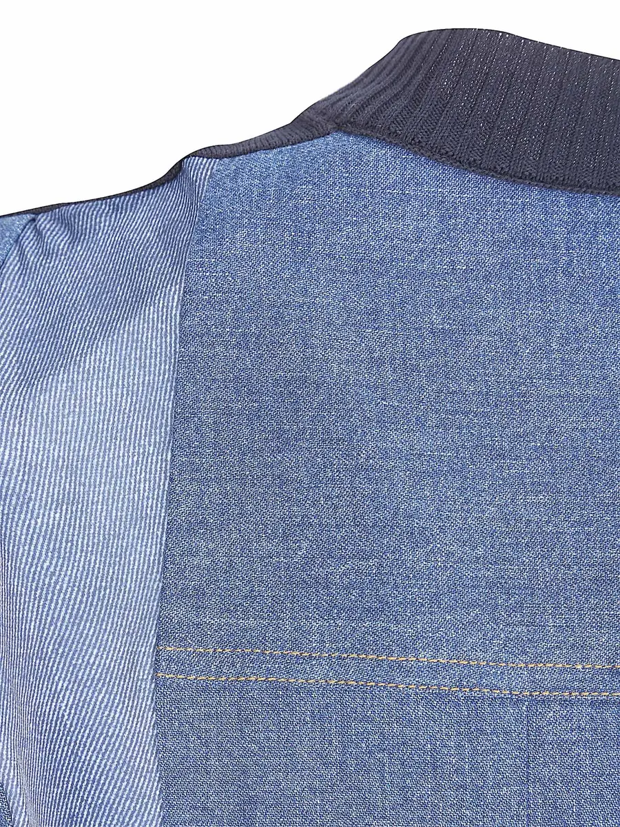 Sacai Denim x Knit Mini Dress | Thumbnail 3 Sacai Denim x Knit Mini Dress | Thumbnail 3