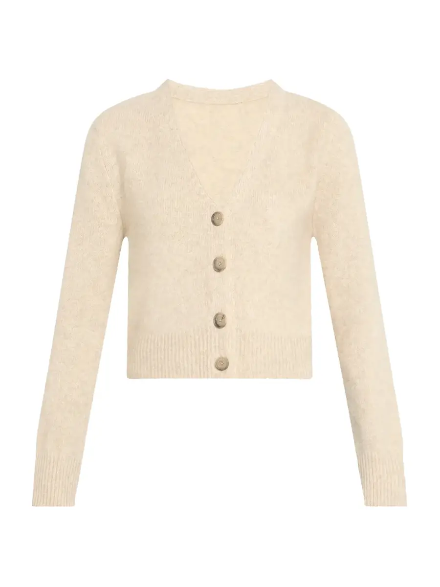 Brandon Maxwell Sloane Cashmere-Silk Cardigan