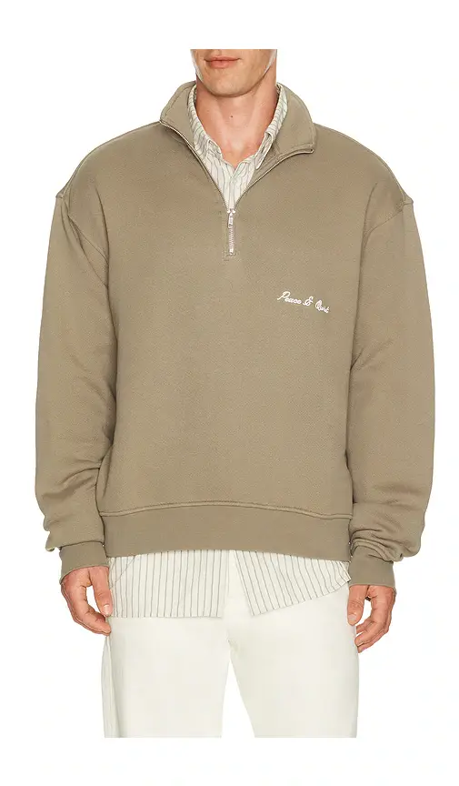 Museum of Peace and Quiet Signature Quarter Zip | Thumbnail 6