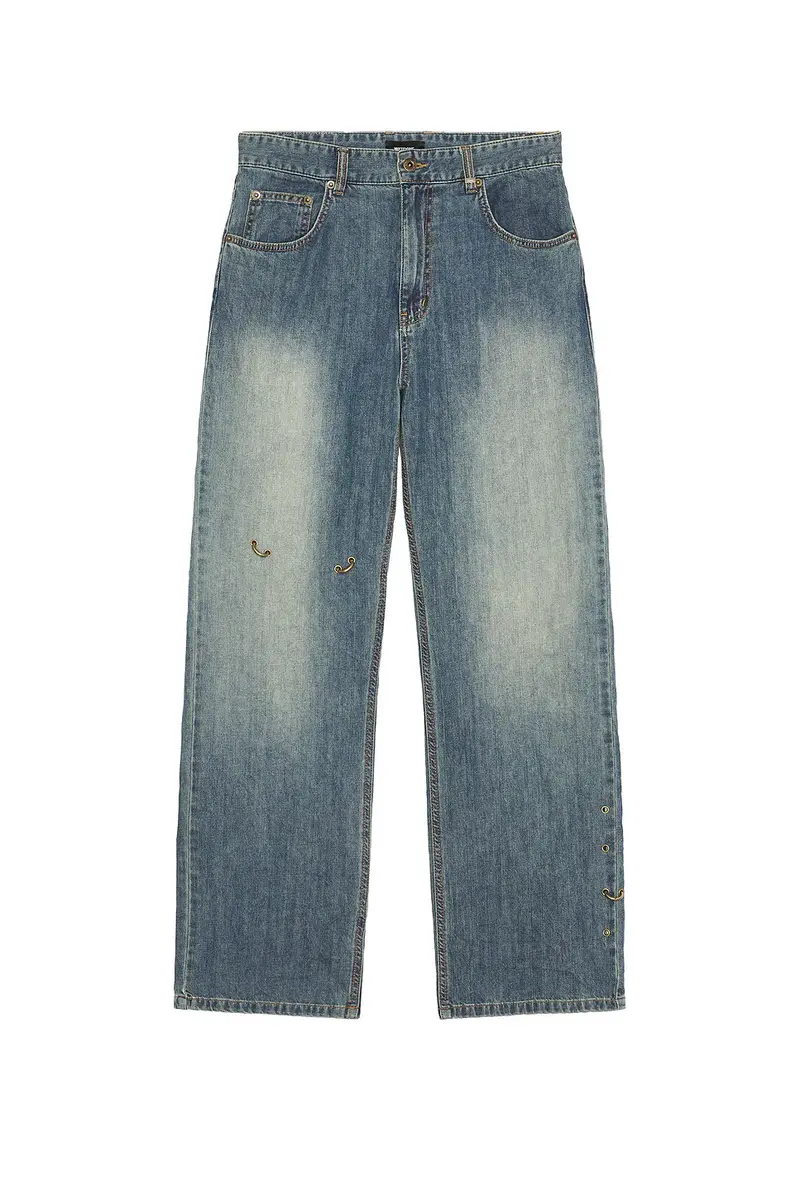We11Done Piercing Denim Jeans | Thumbnail 6 We11Done Piercing Denim Jeans | Thumbnail 6