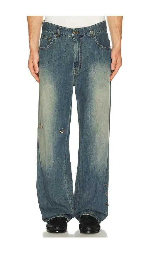 We11Done Piercing Denim Jeans | Thumbnail 8 We11Done Piercing Denim Jeans | Thumbnail 8