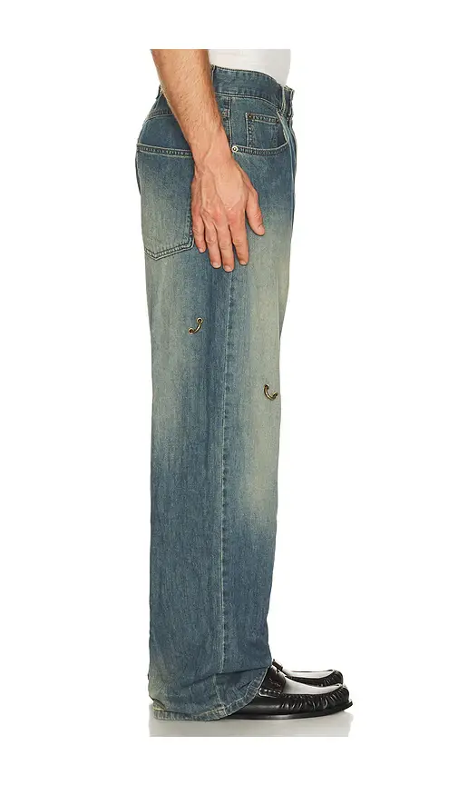 We11Done Piercing Denim Jeans | Thumbnail 9 We11Done Piercing Denim Jeans | Thumbnail 9