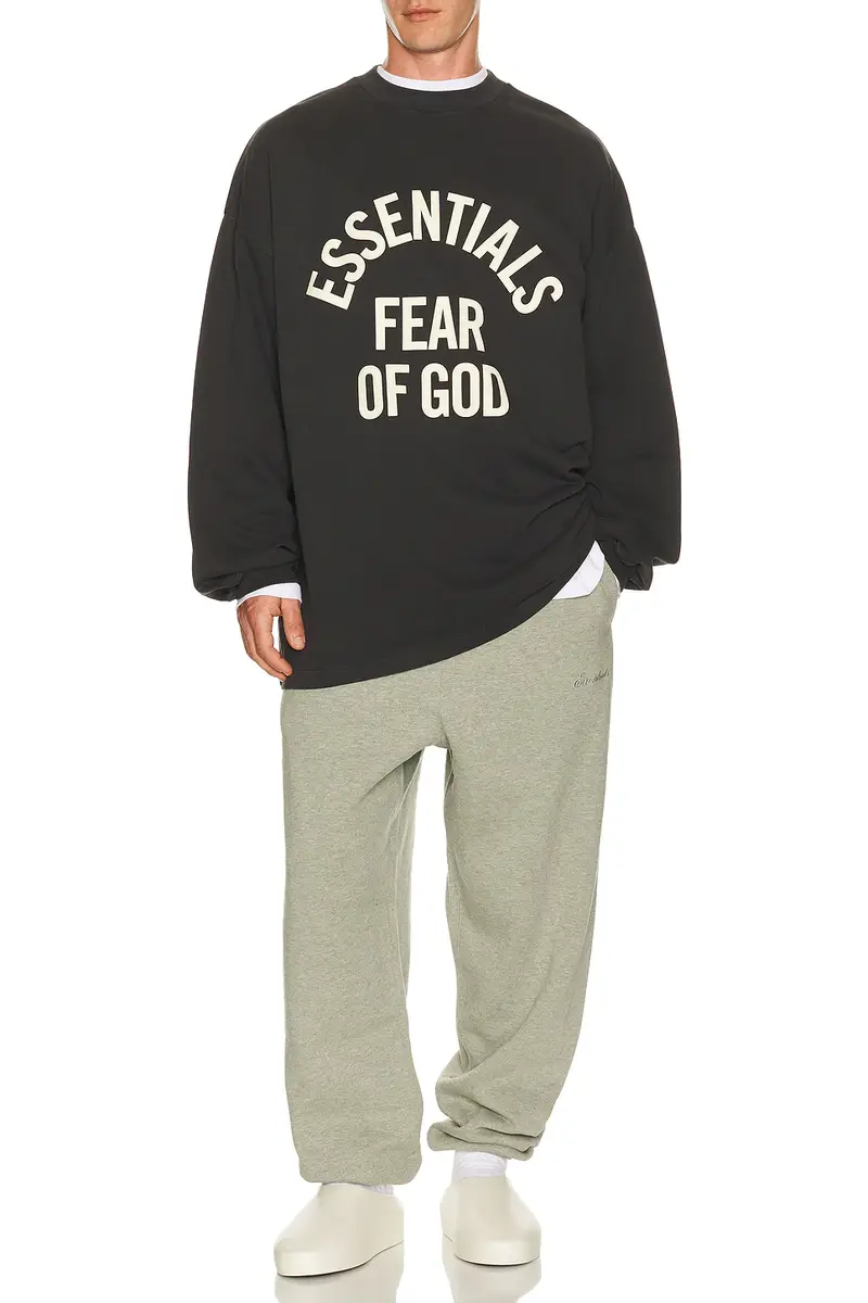 Fear of God Essentials Campus 90's Long Sleeve Tee | Thumbnail 3