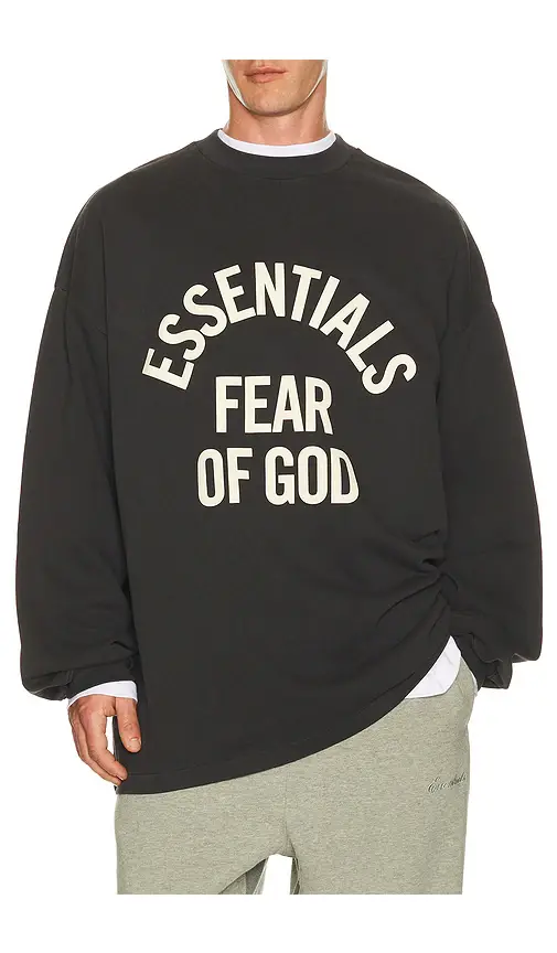 Fear of God Essentials Campus 90's Long Sleeve Tee | Thumbnail 5