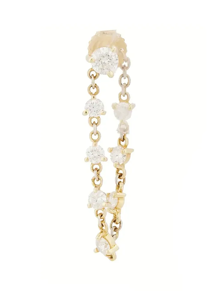 CARBON & HYDE Sparkler Ear Chain Earring
