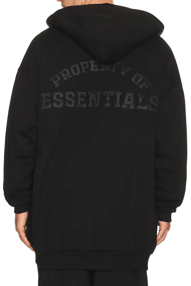 Fear of God Essentials Property Lounge Long Zip Hoodie | Thumbnail 2