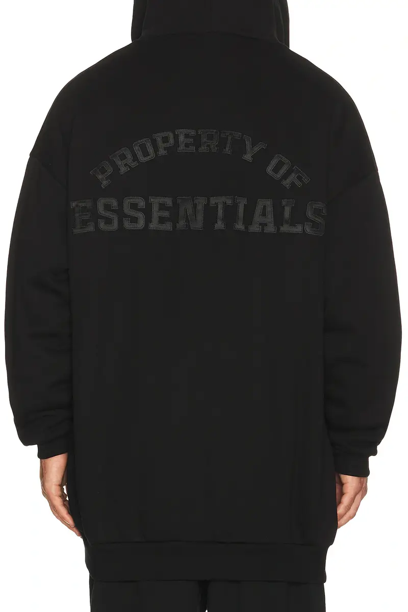Fear of God Essentials Property Lounge Long Zip Hoodie | Thumbnail 3