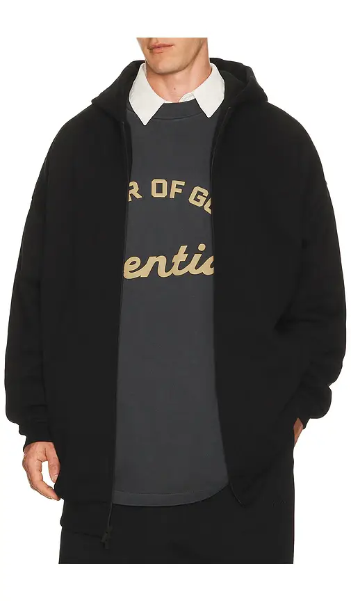Fear of God Essentials Property Lounge Long Zip Hoodie | Thumbnail 7