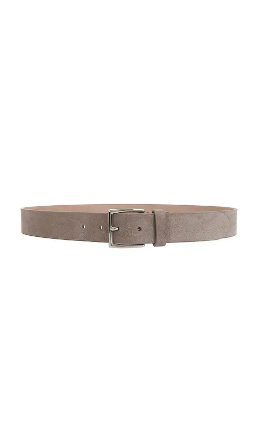 35mm Flat Suede Belt