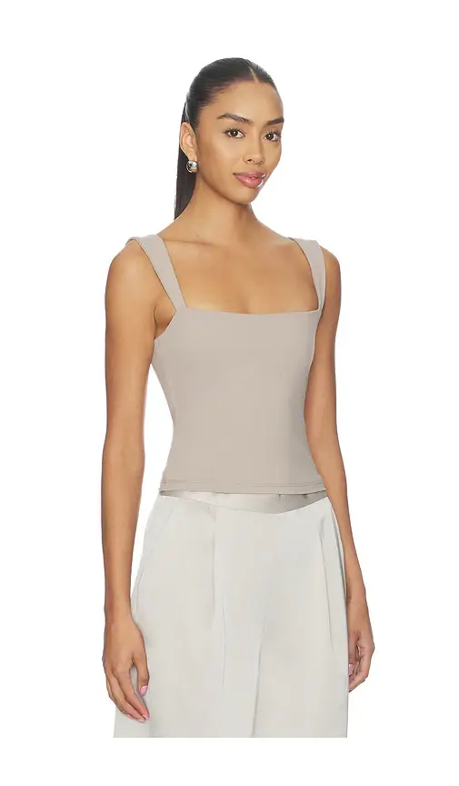 Susana Monaco Wide Angle Strap Tank Top | Thumbnail 2 Susana Monaco Wide Angle Strap Tank Top | Thumbnail 2
