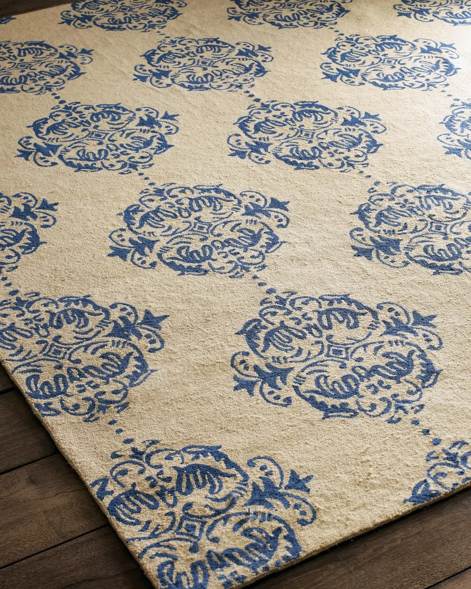 Safavieh Blue Medallions Rug