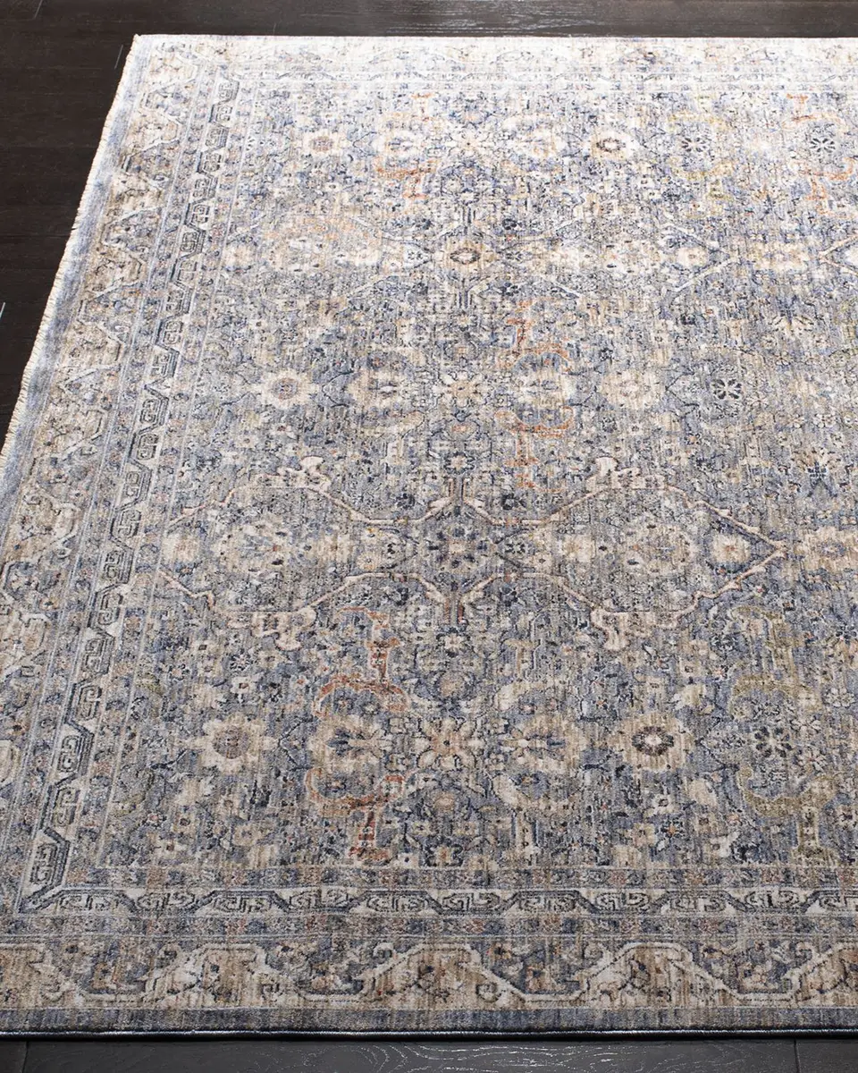 Lauren Ralph Lauren Belvoir Light Blue Power-Loomed Rug | Thumbnail 2 Lauren Ralph Lauren Belvoir Light Blue Power-Loomed Rug | Thumbnail 2