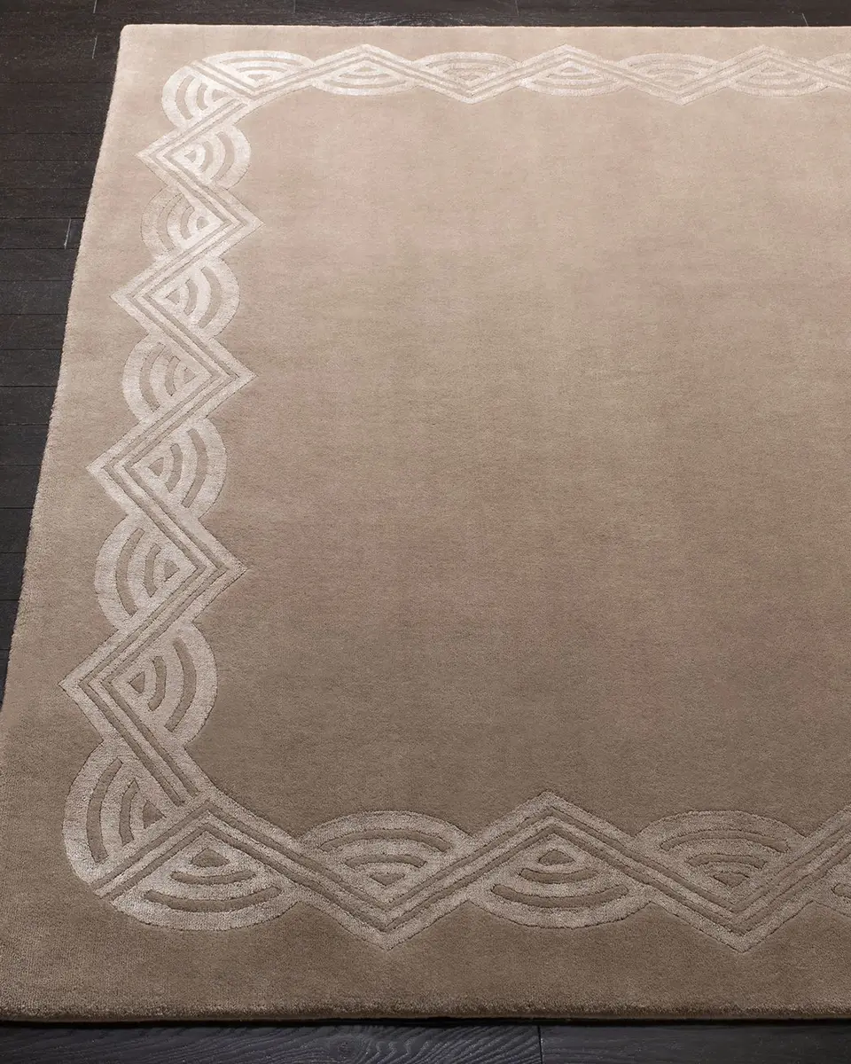 Ralph Lauren Home Dufrene Taupe Hand-Knotted Rug | Thumbnail 3 Ralph Lauren Home Dufrene Taupe Hand-Knotted Rug | Thumbnail 3