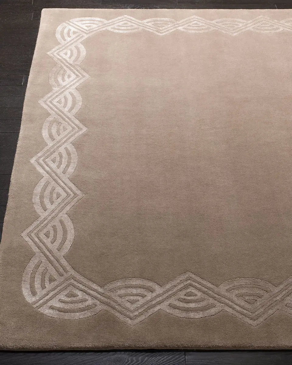 Ralph Lauren Home Dufrene Taupe Hand-Knotted Rug | Thumbnail 2 Ralph Lauren Home Dufrene Taupe Hand-Knotted Rug | Thumbnail 2