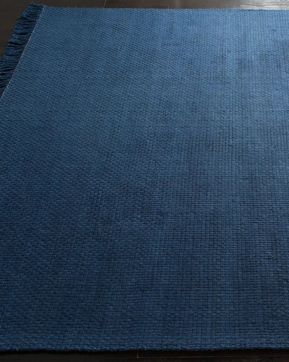 Lauren Ralph Lauren Amalie Navy Hand-Woven Flat Weave Rug | Thumbnail 2 Lauren Ralph Lauren Amalie Navy Hand-Woven Flat Weave Rug | Thumbnail 2