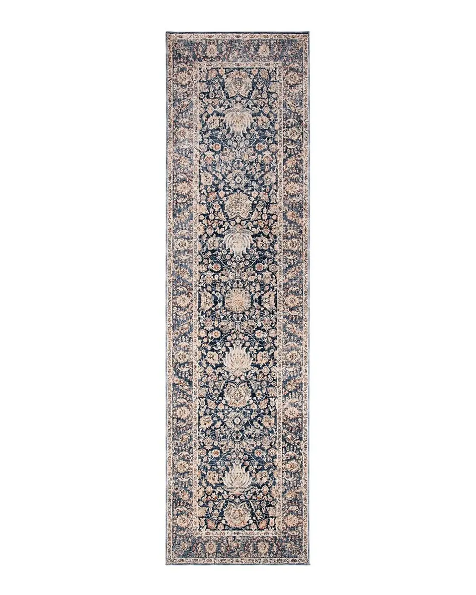 Lauren Ralph Lauren Celia Navy Power-Loomed Runner, 2 ' x 8 ' | Image 1 Lauren Ralph Lauren Celia Navy Power-Loomed Runner, 2 ' x 8 ' | Image 1