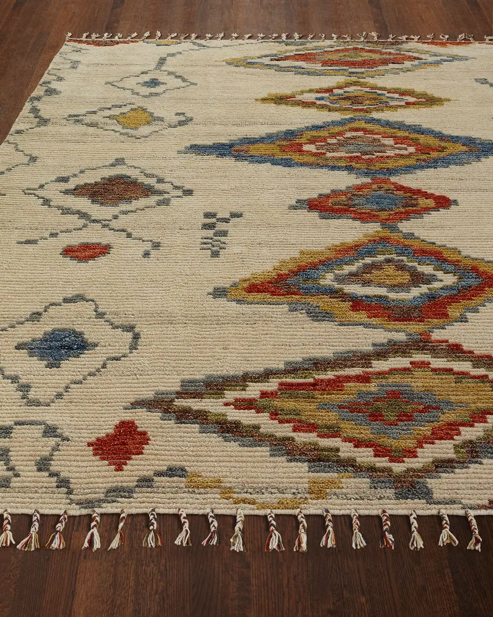 Lauren Ralph Lauren Nahla Hand-Knotted Rug | Image 1 Lauren Ralph Lauren Nahla Hand-Knotted Rug | Image 1