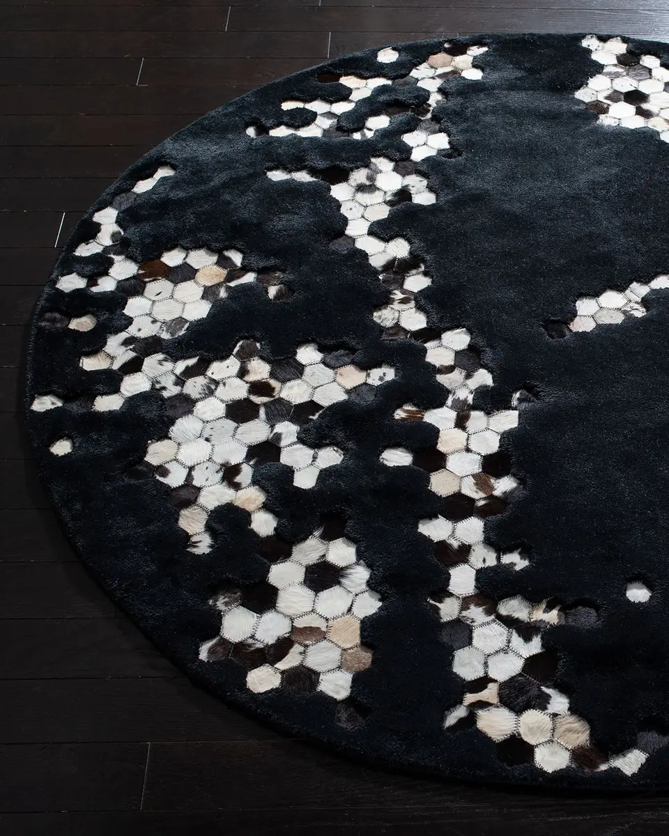 Safavieh Burris Hand-Tufted Round Rug | Thumbnail 2 Safavieh Burris Hand-Tufted Round Rug | Thumbnail 2