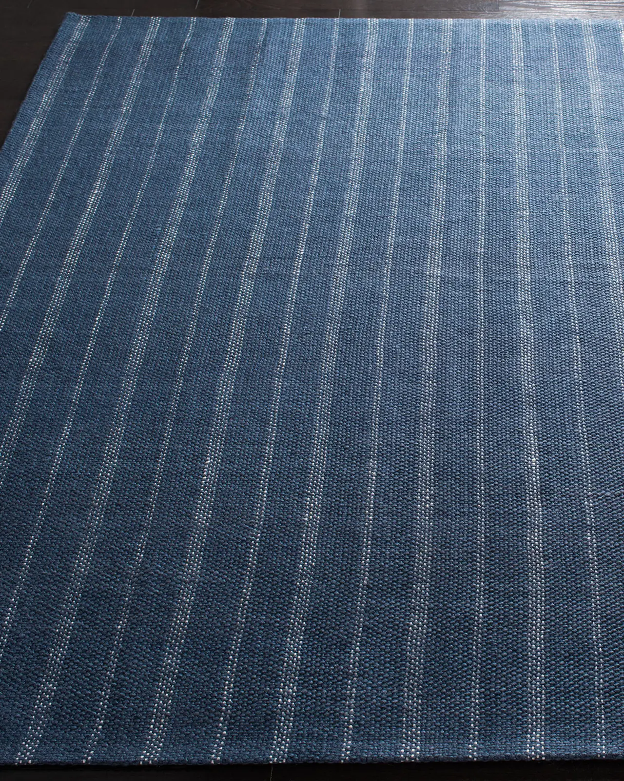 Lauren Ralph Lauren Miles Navy Stripe Flat Weave Rug
