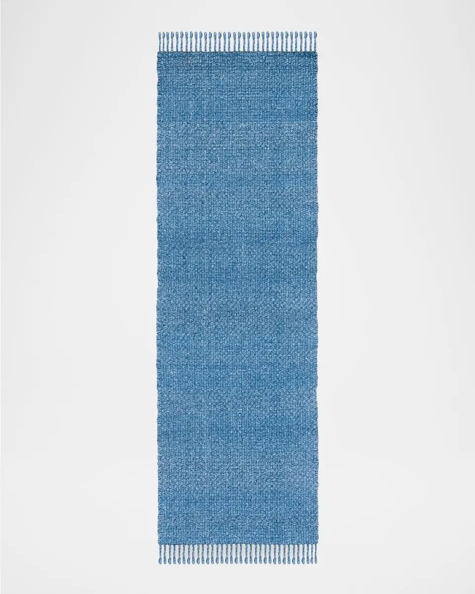 Lauren Ralph Lauren Amalie Blue Hand-Woven Flat Weave Rug | Thumbnail 3