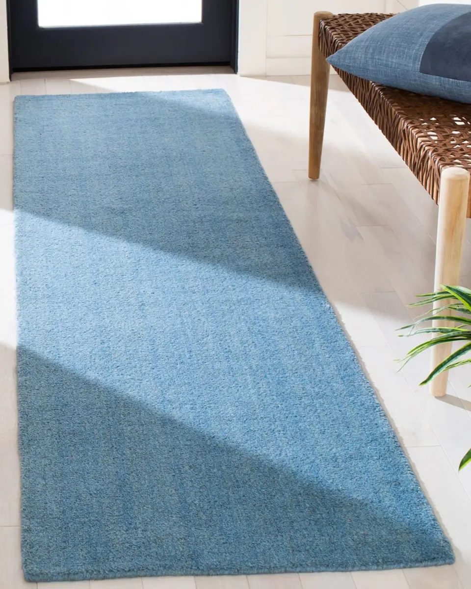 Lauren Ralph Lauren Amalie Blue Hand-Woven Flat Weave Rug | Thumbnail 4