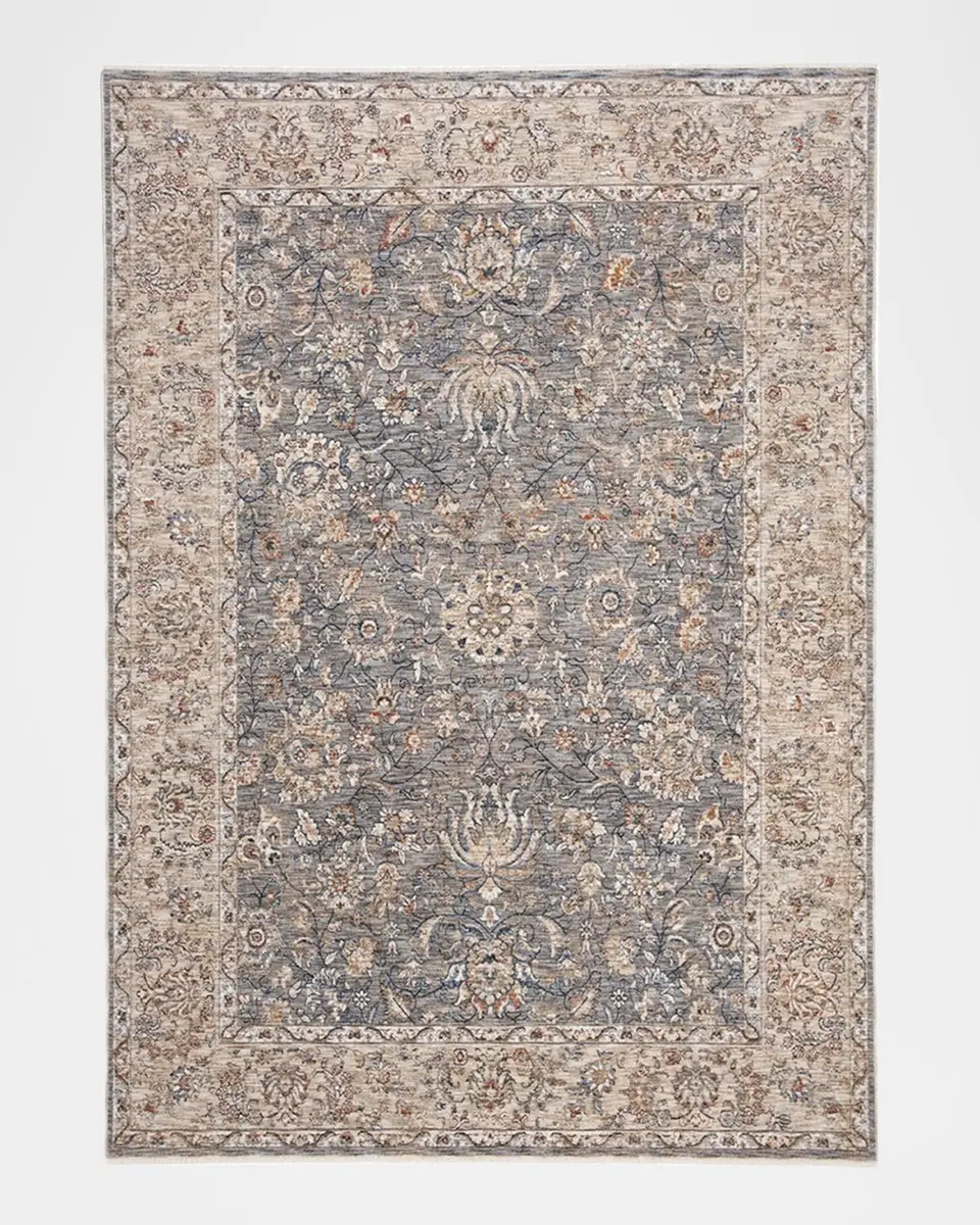 Lauren Ralph Lauren Celia Gray/Ivory Power-Loomed Rug | Thumbnail 6 Lauren Ralph Lauren Celia Gray/Ivory Power-Loomed Rug | Thumbnail 6