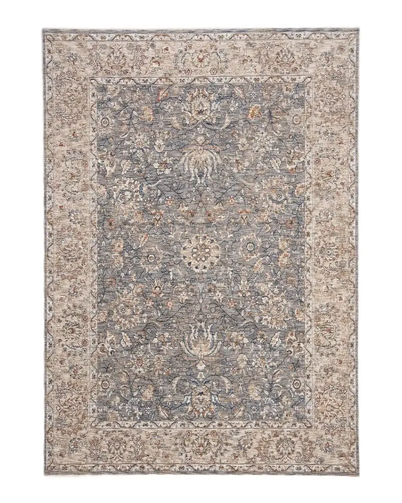 Lauren Ralph Lauren Celia Gray/Ivory Power-Loomed Rug | Image 1 Lauren Ralph Lauren Celia Gray/Ivory Power-Loomed Rug | Image 1