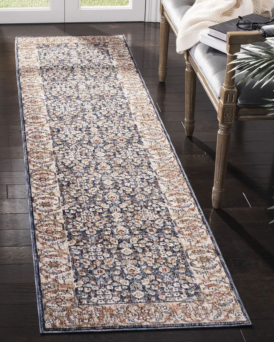 Lauren Ralph Lauren Carlingford Navy Power-Loomed Rug