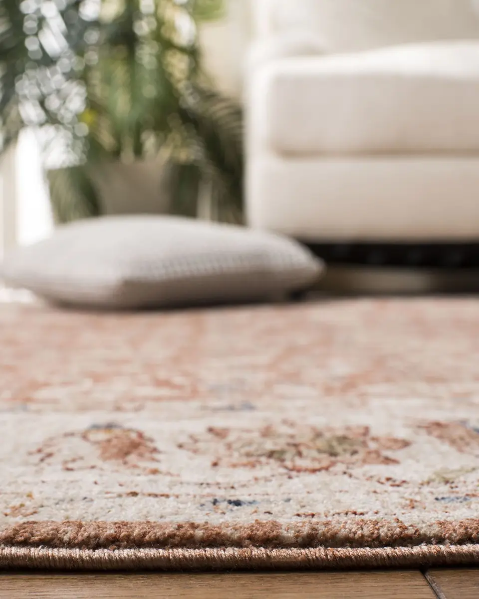 Lauren Ralph Lauren Helena Beige/Light Rust Power-Loomed Rug | Thumbnail 3 Lauren Ralph Lauren Helena Beige/Light Rust Power-Loomed Rug | Thumbnail 3