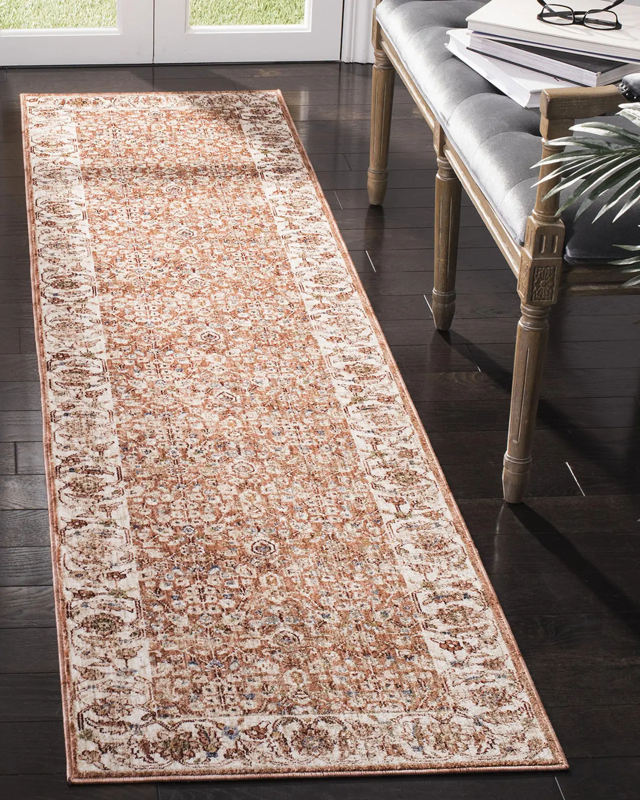 Lauren Ralph Lauren Helena Beige/Light Rust Power-Loomed Rug