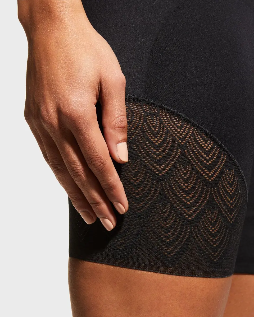 Chantelle Microfiber & Lace High-Waist Thigh Shaper | Thumbnail 3 Chantelle Microfiber & Lace High-Waist Thigh Shaper | Thumbnail 3