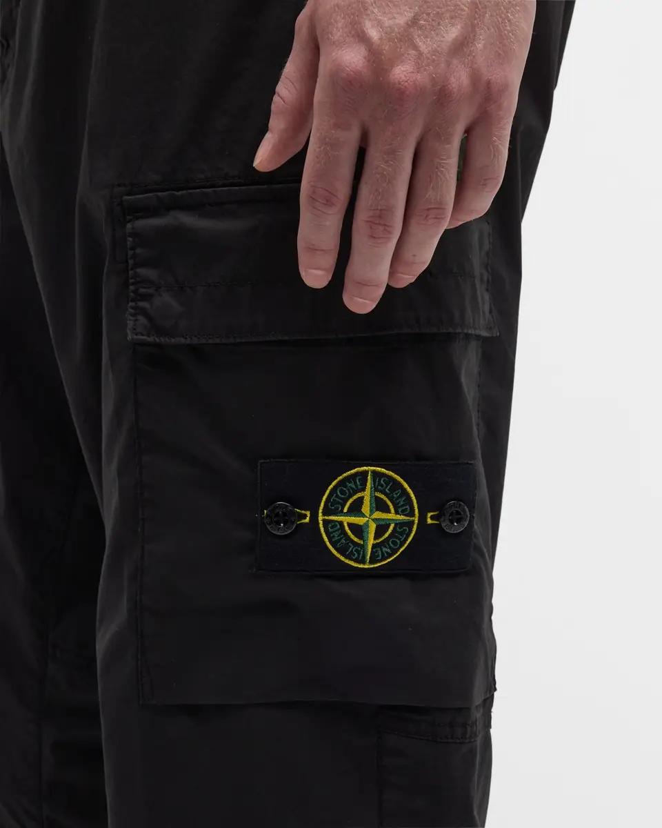 Stone Island Men's Stretch Cotton Cargo Pants | Thumbnail 5 Stone Island Men's Stretch Cotton Cargo Pants | Thumbnail 5