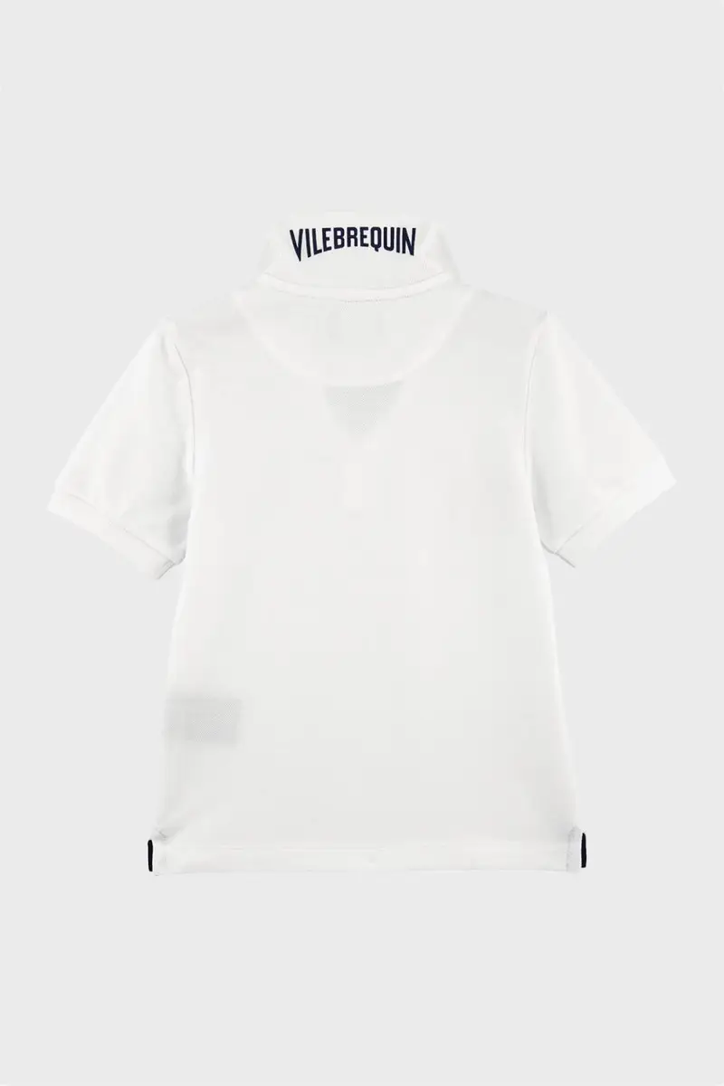 Vilebrequin Boy's Changing Cotton Pique Polo Shirt | Thumbnail 5 Vilebrequin Boy's Changing Cotton Pique Polo Shirt | Thumbnail 5
