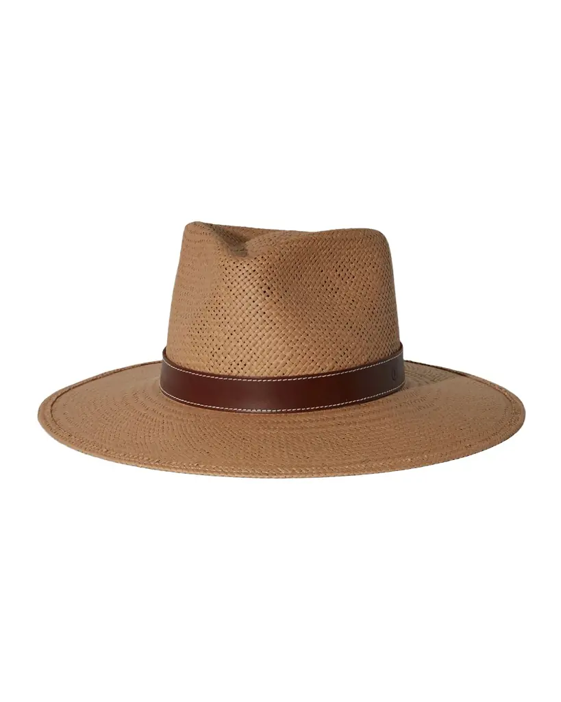 Janessa Leone Halston Packable Fedora | Image 1 Janessa Leone Halston Packable Fedora | Image 1